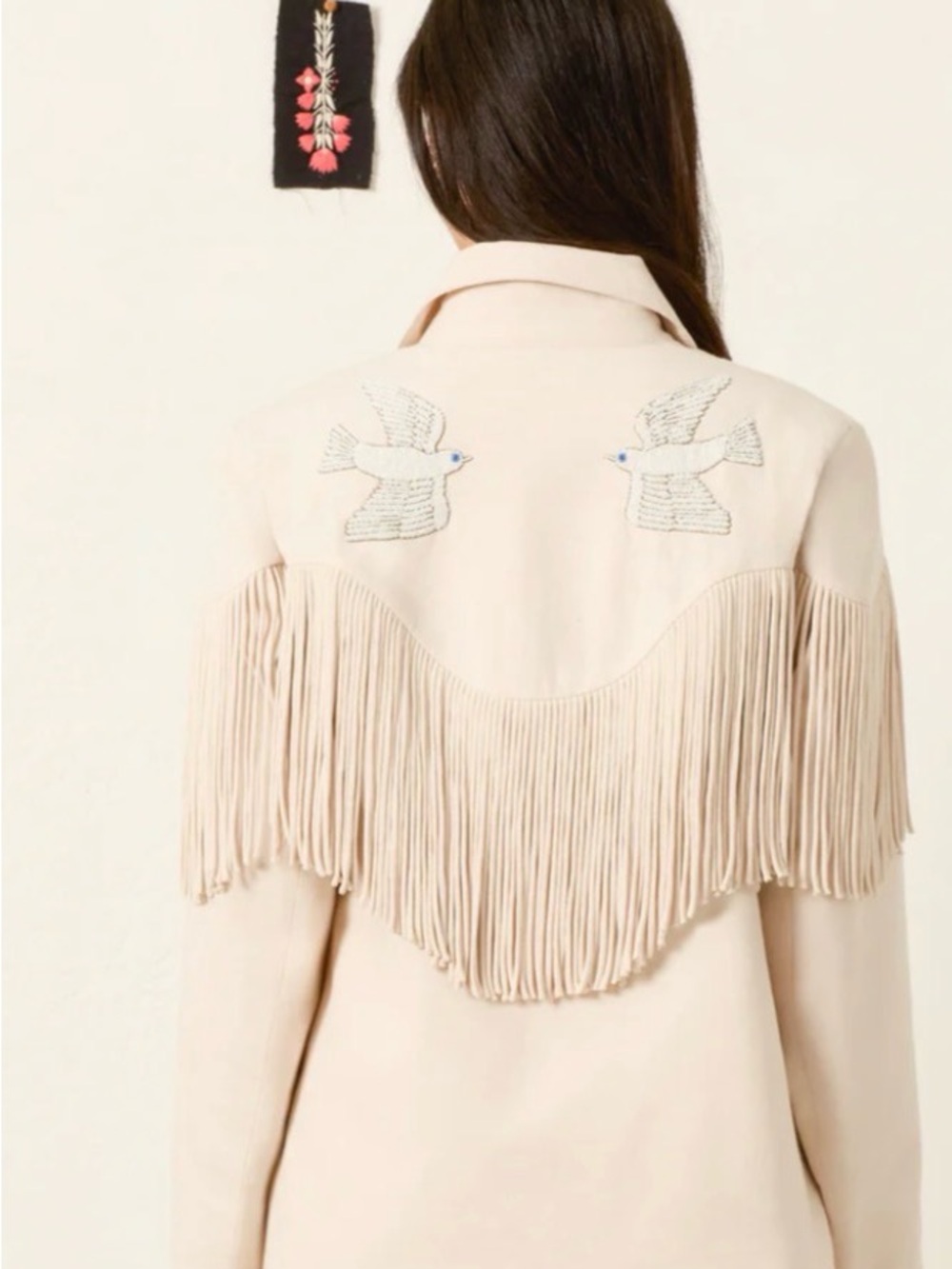 ALIX OF BOHEMIA JUDE DUNE FRINGE JACKET - Picture 5 of 5